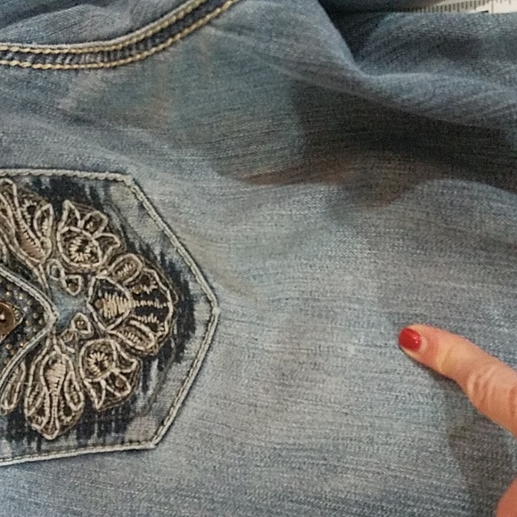 Nine West Date Night Fit w/Bling Bootcut - Picture 9 of 11